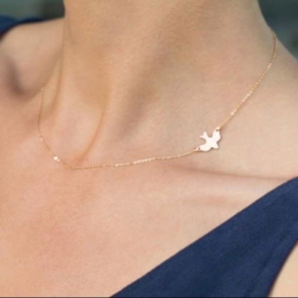 Unk Jewelry - Side Dove Necklace, BOUTIQUE item